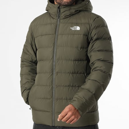 The North Face - Doudoune Capuche Aconcagua 3 A84I1 Vert Kaki