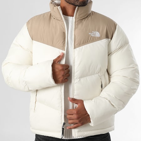 The North Face - Doudoune Saikuru A853I Beige Clair