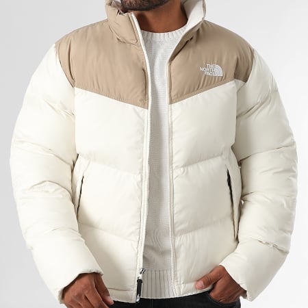 The North Face - Doudoune Saikuru A853I Beige Clair