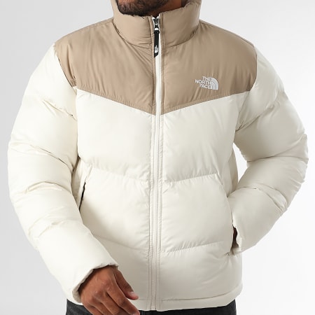 The North Face - Doudoune Saikuru A853I Beige Clair