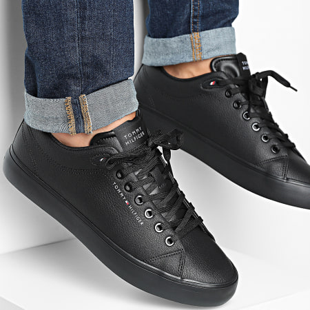 Tommy Hilfiger - Baskets Hi Vulc Core Low Leather II Essential 5511 Black