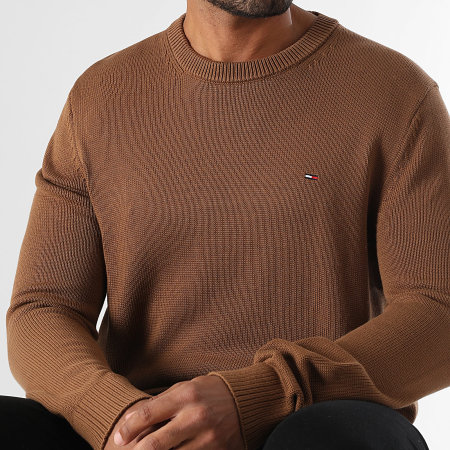 Tommy Jeans - Pull Essential 1787 Marron