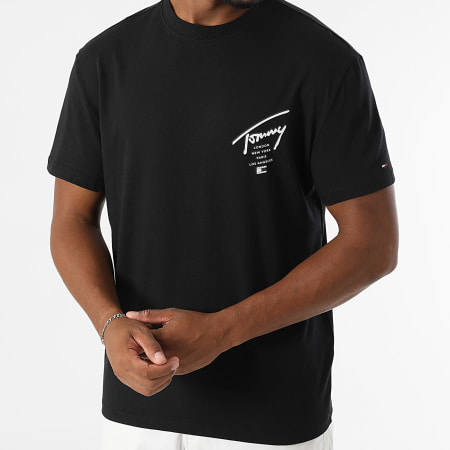 Tommy Jeans - Tee Shirt Sign City 2120 Noir