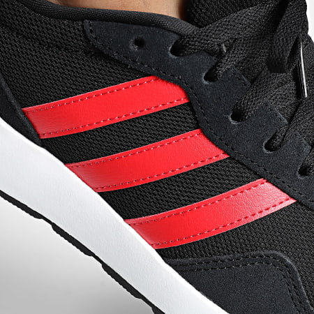 Adidas Sportswear - Baskets Run 60s 4.0 JR8571 Core Black Pure Ruby Grey Three