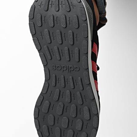 Adidas Sportswear - Baskets Run 60s 4.0 JR8571 Core Black Pure Ruby Grey Three