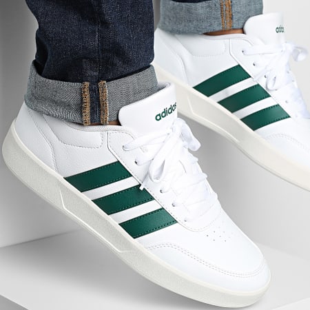 Adidas Sportswear - Baskets Breaknet 3.0 JR3549 Footwear White Core Green Core White