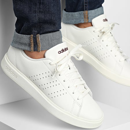 Adidas Sportswear - Baskets Advantage 2.0 JP7949 Off White Aurora Ruby