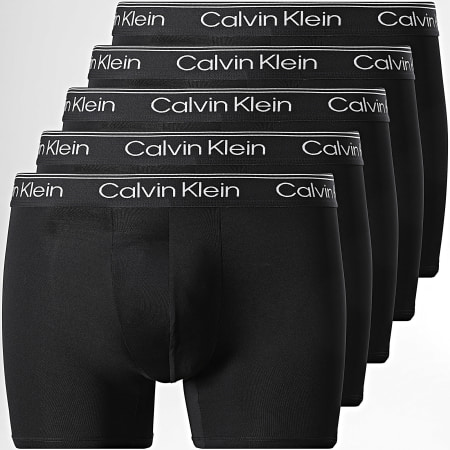Calvin Klein - Juego de 5 calzoncillos NB4413 Negro