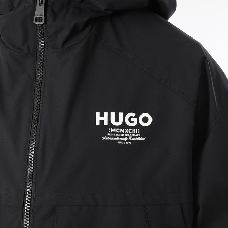 Hugo Blue - Veste Capuche Zippée Bod 2531 50548719 Noir