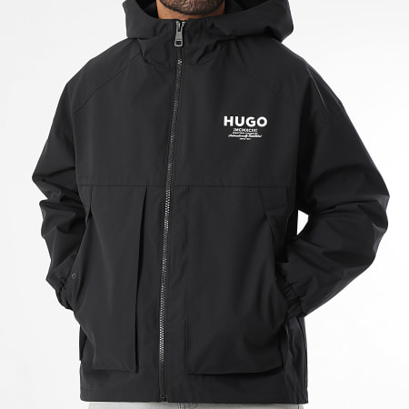 Hugo Blue - Veste Capuche Zippée Bod 2531 50548719 Noir