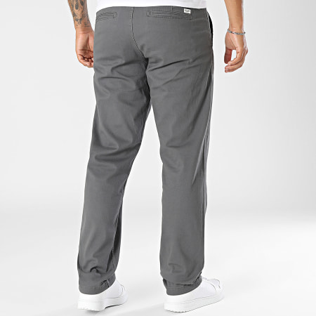 Jack And Jones - Pantalon Chino Relaxed Fit Kane Dave Gris Anthracite