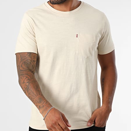 Levi's - Tee Shirt Poche 19342 Beige
