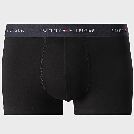 Tommy Hilfiger - Lot De 7 Boxers 3385 Noir Blanc Bleu Vert Rouge Orange