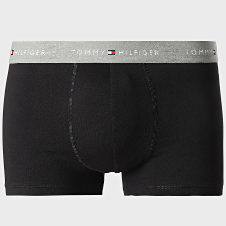 Tommy Hilfiger - Lot De 7 Boxers 3385 Noir Blanc Bleu Vert Rouge Orange