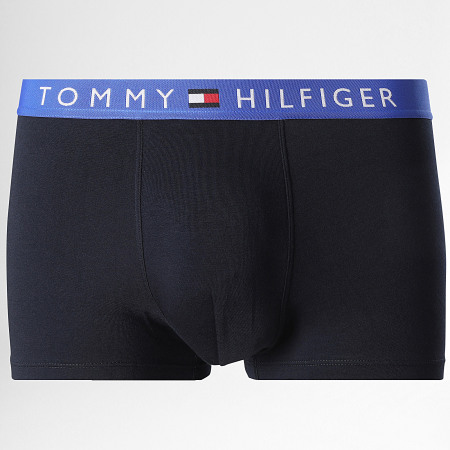 Tommy Hilfiger - Lot De 3 Boxers 3181 Bleu Marine Bleu Roi Bleu Clair