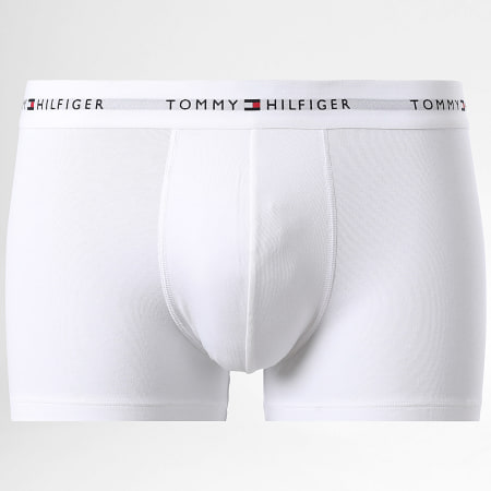 Tommy Hilfiger - Lot De 3 Boxers Trunk 2761 Bleu Roi Vert Kaki Blanc