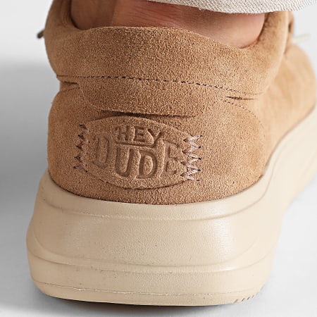 Hey Dude - Wally Comf Loafers Tabak Bruin Irish Cream