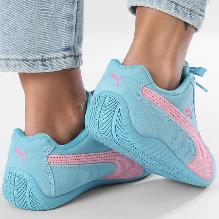 Puma - SpeedCat OG Jr Women's Sneakers 401698 Aqua Posie