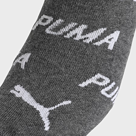 Puma - Set van 2 paar sokken 701231279 Zwart Houtskool Grijs