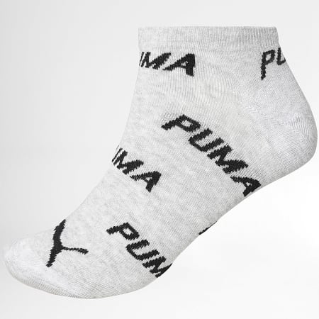Puma - Set van 2 paar sokken 701231279 Gris Clair Chiné Blanc