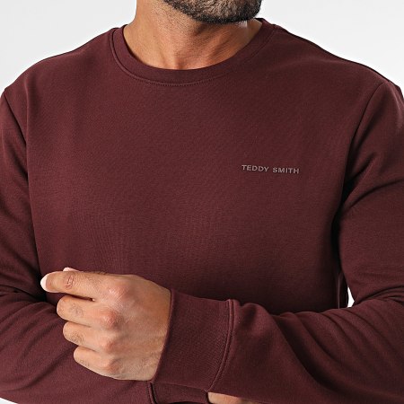 Teddy Smith - Sweater met ronde hals Nark 10816922D Bordeaux