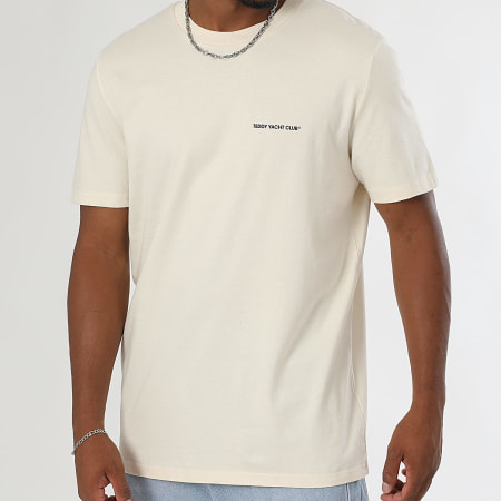 Teddy Yacht Club - Tee Shirt Oversize Cash Is King Throne Beige