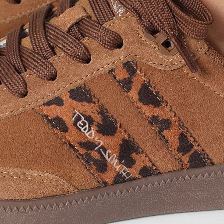 Teddy Smith - Sneakers Femme 120233 Camel Leopard