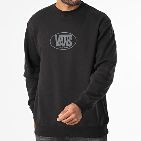 Vans - Sweat Crewneck Classic Oval 00P8H Noir