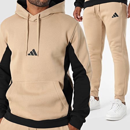 Adidas Sportswear - Ensemble De Survetement KB5265 Beige Noir