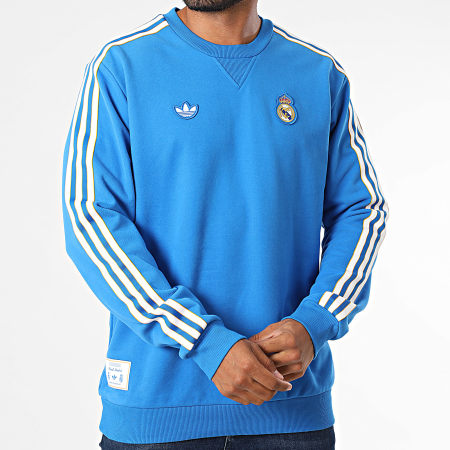 Adidas Originals Real Madrid Icon Crewneck Sweatshirt JN3066