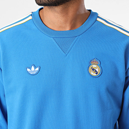 Adidas Originals Real Madrid Icon Crewneck Sweatshirt JN3066