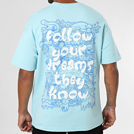 Classic Series - Tee Shirt Oversize 129 Bleu Clair