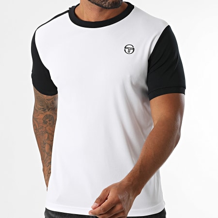 Sergio Tacchini - Maglietta Cesena 41169 Bianco Nero