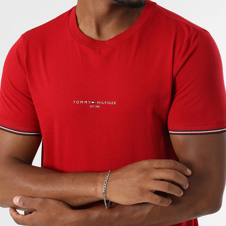 Tommy Hilfiger - Tee Shirt Logo 2584 Rouge