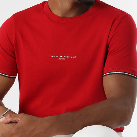 Tommy Hilfiger - Tee Shirt Logo 2584 Rouge