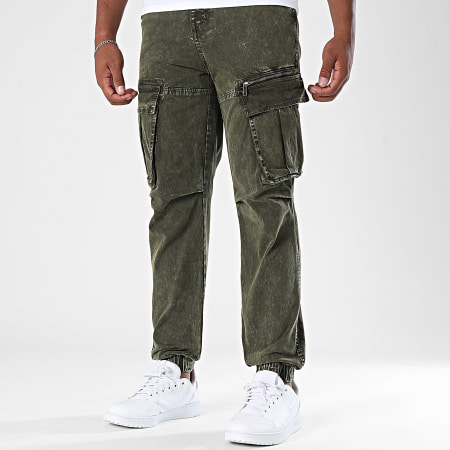 Classic Series - 736 Pantalones Cargo Verde Caqui Claro