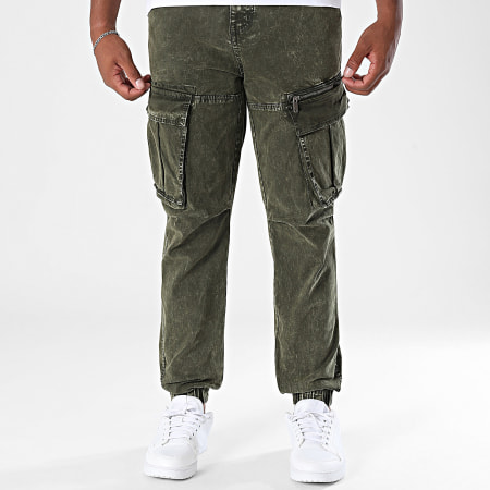 Classic Series - 736 Pantalones Cargo Verde Caqui Claro