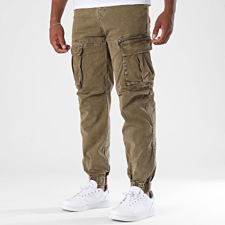 Uniplay - 736 Pantalones Cargo Beige Oscuro