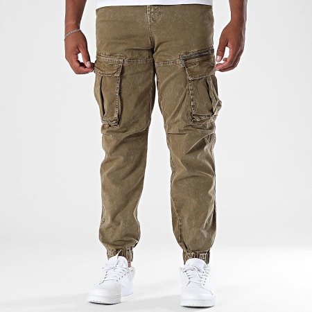Uniplay - 736 Pantalones Cargo Beige Oscuro