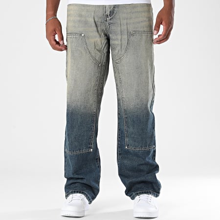 Uniplay - Jean Regular Fit 302 Bleu Denim Beige