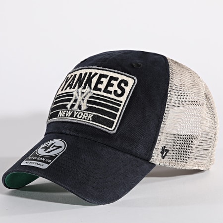 '47 Brand - Gorra Trucker New York Yankees Beige Marino