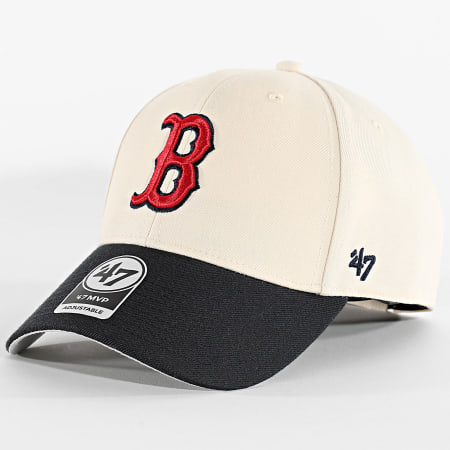 '47 Brand - Gorra MVP Boston Red Sox MVPTT02WBV Beige Negro