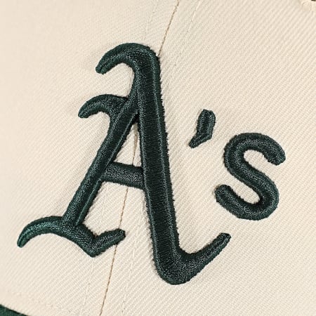 '47 Brand - Casquette MVP Oakland Athletics MVPTT18WBV Beige Vert
