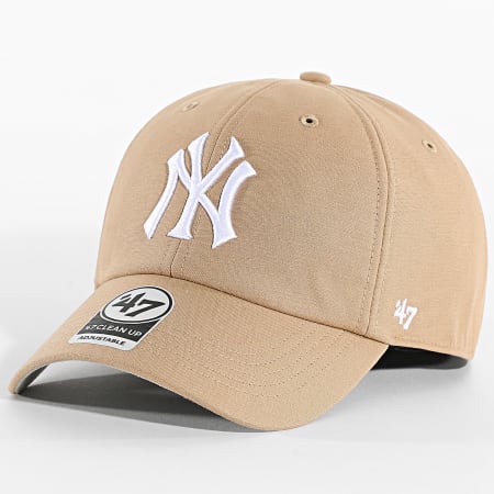 '47 Brand - Gorra Clean Up NY Yankees PFZCU17CNS Beige oscuro
