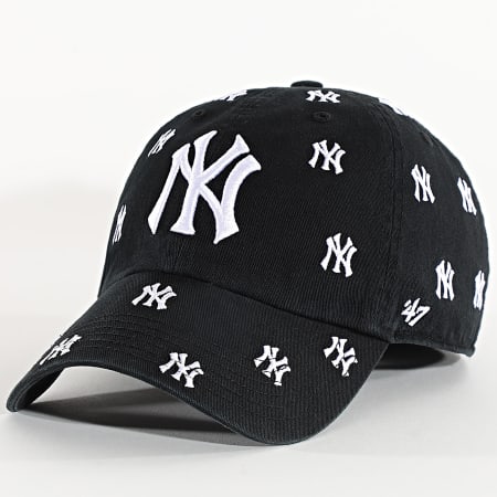 '47 Brand - Gorra Clean Up NY Yankees CNFTI17GWS Negro Blanco