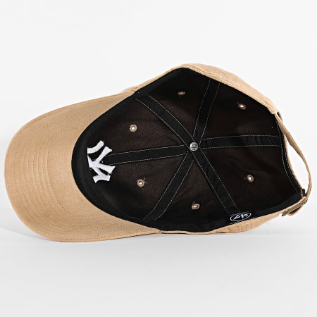'47 Brand - Casquette Suédine New York Yankees Clean Up UItra Basic ULTBS17USS Beige