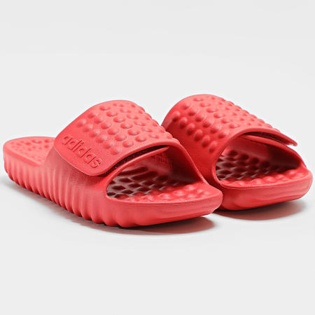 Adidas Sportswear - Claquettes Adissage 360REC JR1249 Rouge