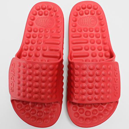 Adidas Sportswear - Claquettes Adissage 360REC JR1249 Rouge