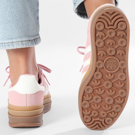 Adidas Originals - Baskets Femme Gazelle Bold W JS3903 Wonder Mauve Off White Gum 2