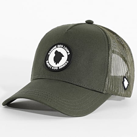 Comme Des Loups - Casquette Trucker Nat Vert Kaki